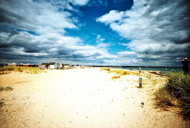 Mudeford beach
